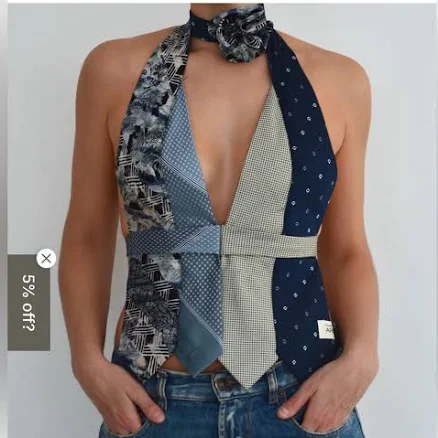 Archive The Label Tie Top