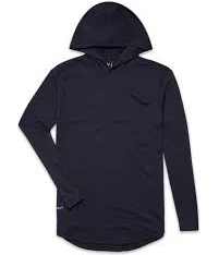 BYLT Premium Basics Hooded Drop-Cut Long Sleeve