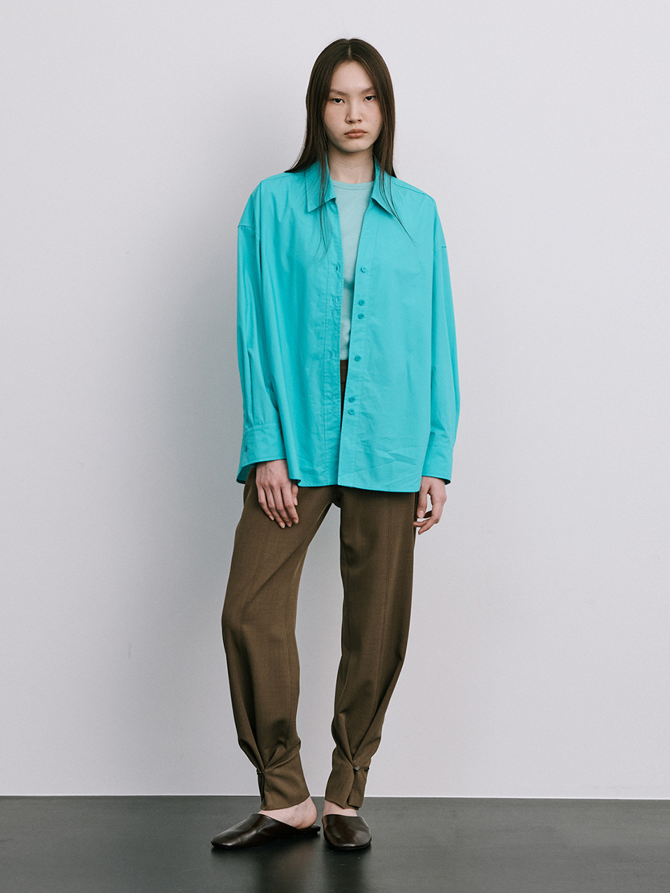 V-neck Collar Shirt
