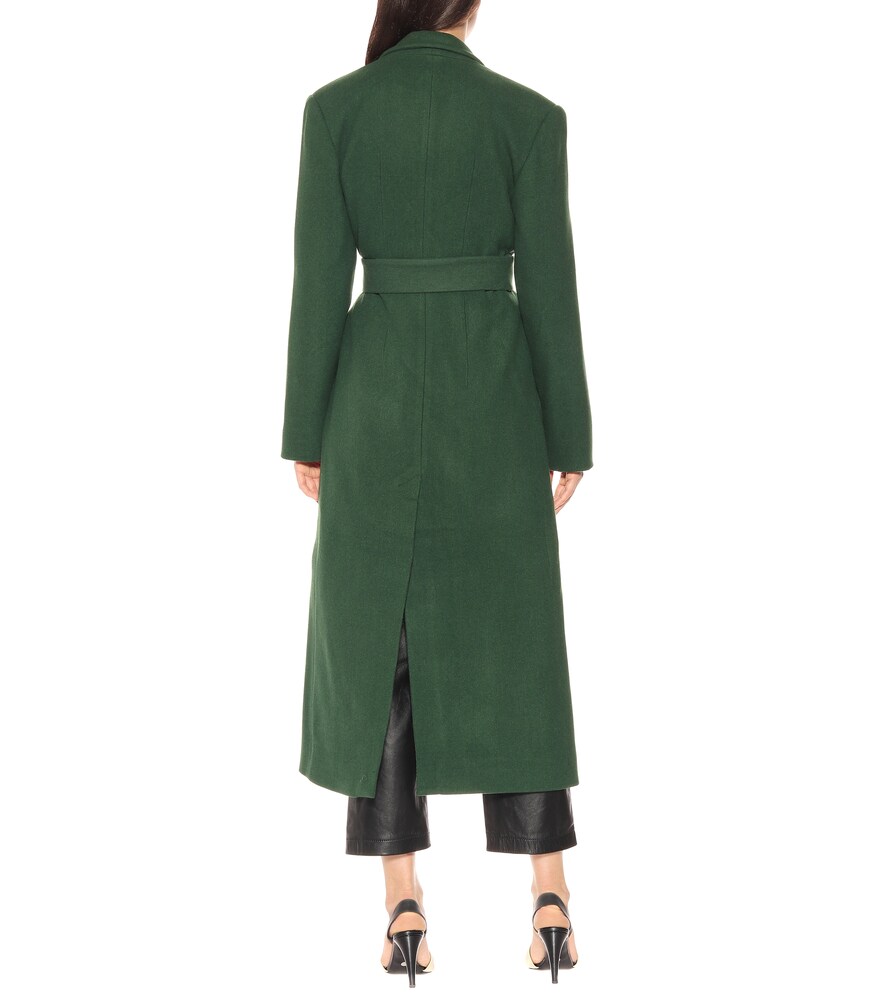 Wool-blend Coat