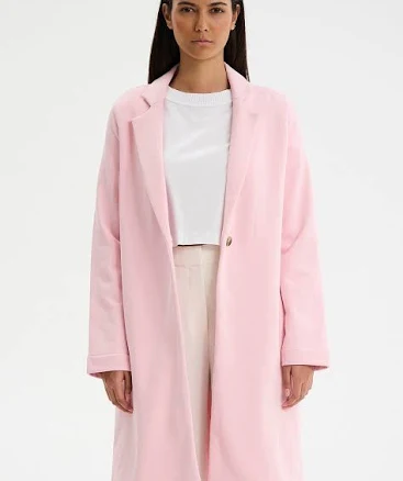 PHOEBE Terry Long Coat