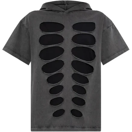 AVAVAV Theo Hooded Tee Cut-out Grey