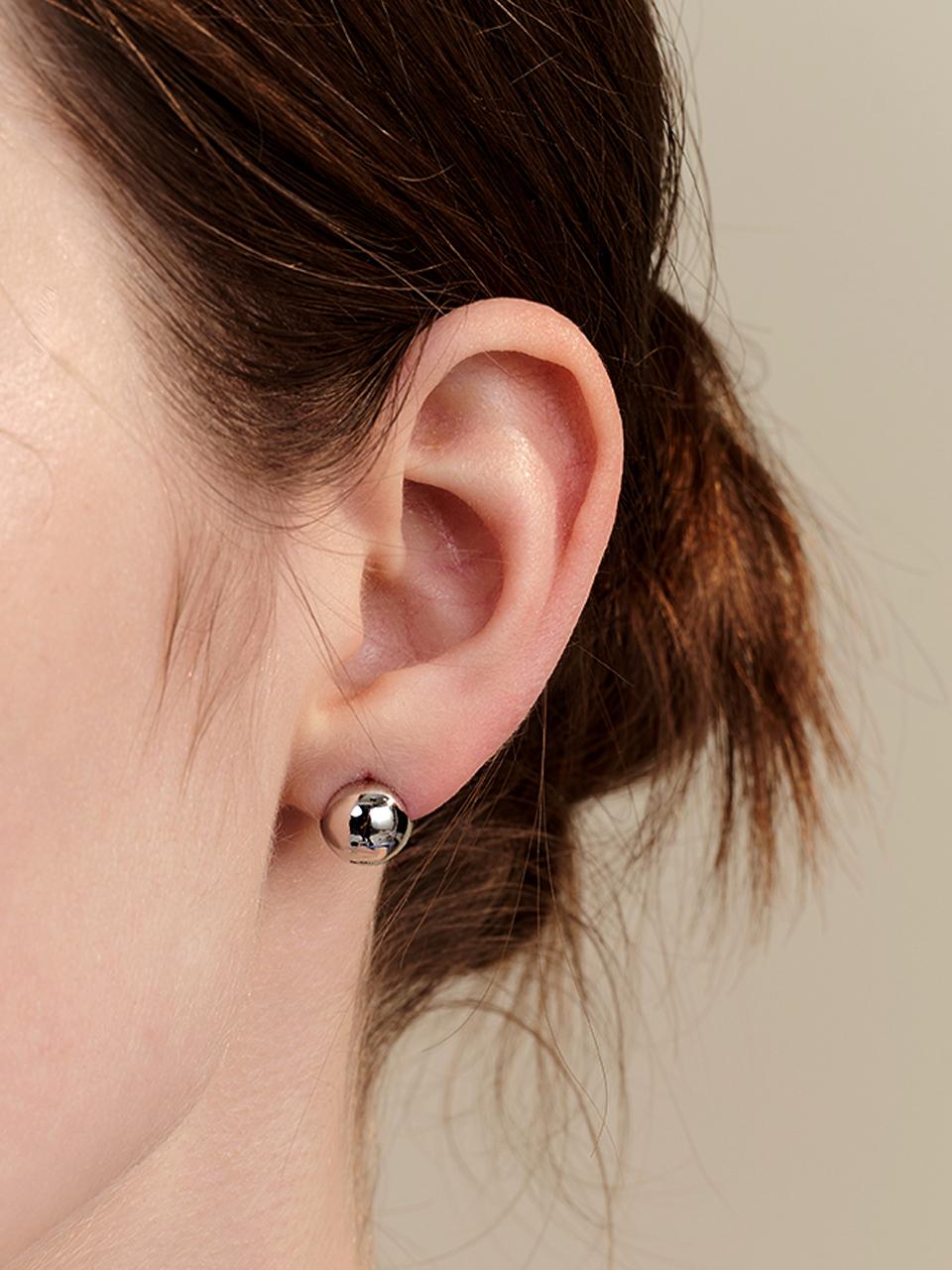 One Touch Bold Ball Earring