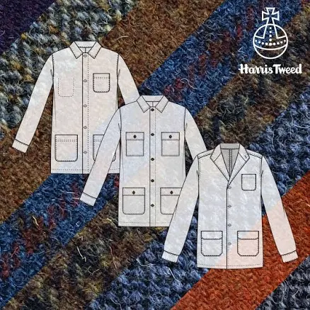 Harris Tweed Custom Doyle, Teba, and Field Jackets