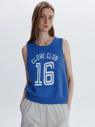 CLOVE Boucle Knit Vest