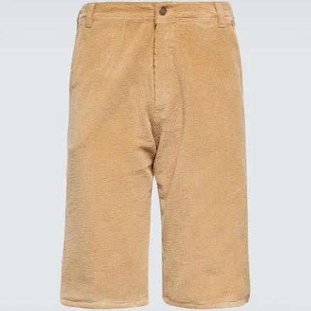 ERL Men, Cotton corduroy shorts, Beige, US 30, Shorts