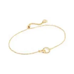 Gorjana Women's 18k Gold Crew Charm Bracelet