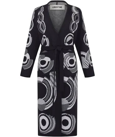 Libertine Women's Sonia Long Belted Cashmere Cardigan