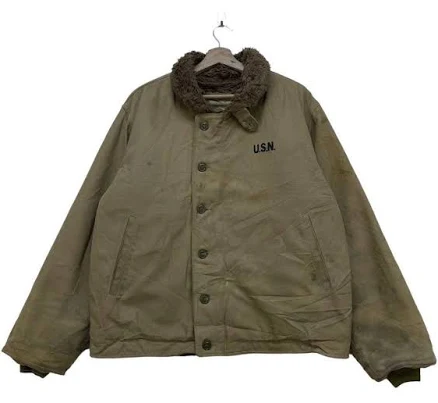 Vintage Army N 1 Deck Jacket
