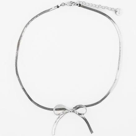 [EIREVE] METAL RIBBON CHOKER NECKLACE[EIREVE] METAL RIBBON CHOKER NECKLACE