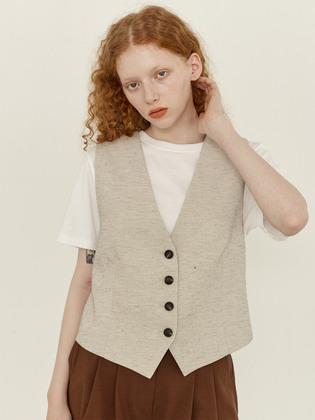 Gujwa Linen vest