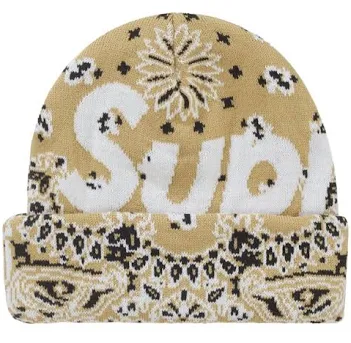 Supreme Bandana Big Logo Beanie