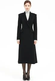 Cashmere Wool Double Tailored Coat