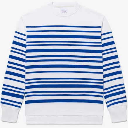 Oversized Striped Rugby Top