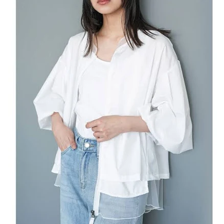 Mili An Deni Sleeve Balloon Jacket