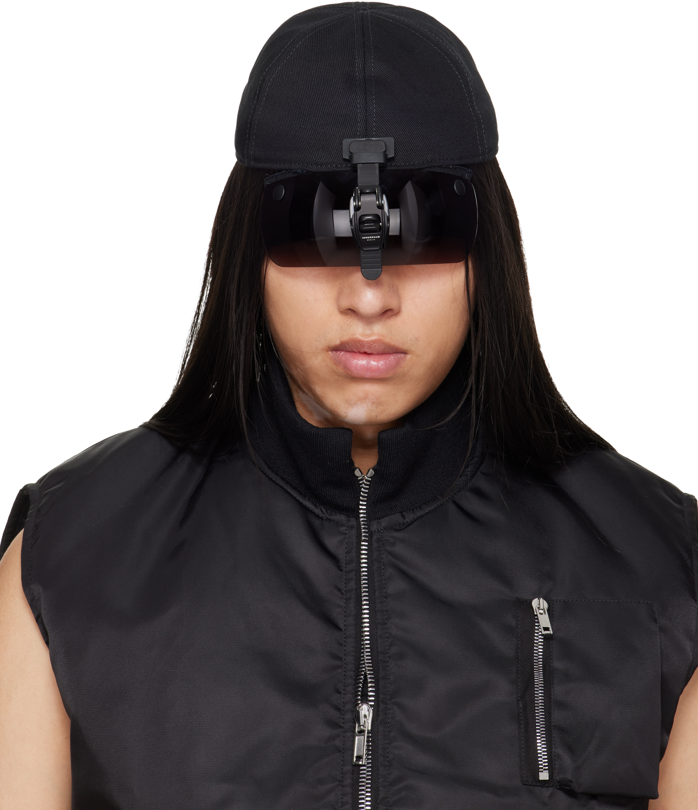 Black Object C12 Visor Baseball Cap