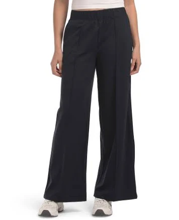 Lux La Brea Pintuck Pants for Women | True Navy | Size: M | Polyester/Spandex