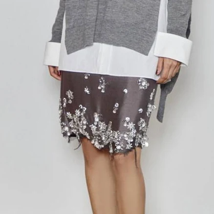 FAYEWOO Atelier Bijou Midi Skirt