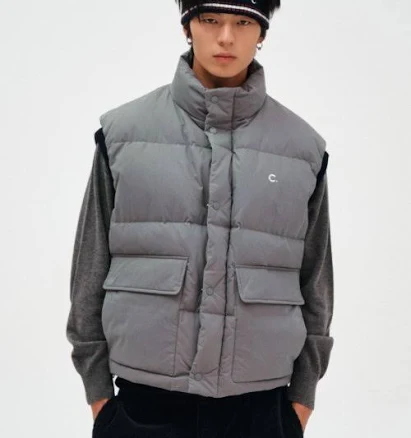 clove Pocket Down Vest