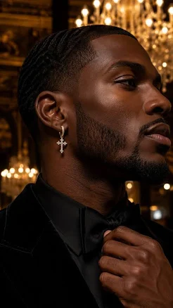 Flaire Astoria Cross Earrings