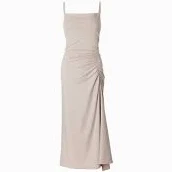 Joan Shirring One-piece (Beige) - GRACE U