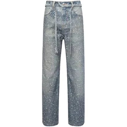 20K Swarovski Diamond BORO DENIM