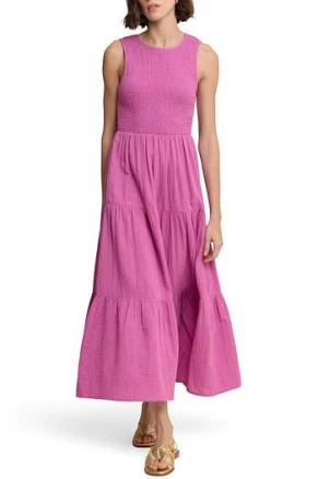Nobody's Child Charlie Cotton Gauze Maxi Dress