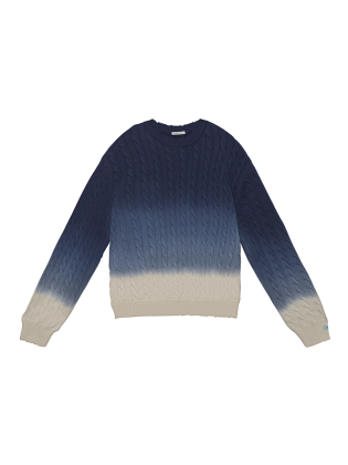 Gradient Cable Knit