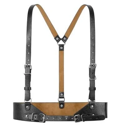INSPIRE CHIC Women's Punk Waist Leather Strap Body Harness Gothic Wide Belt
