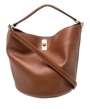 Celine 16 Leather Bucket Bag