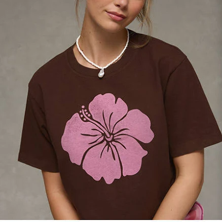 American Eagle Boxy Graphic T-Shirt Women's