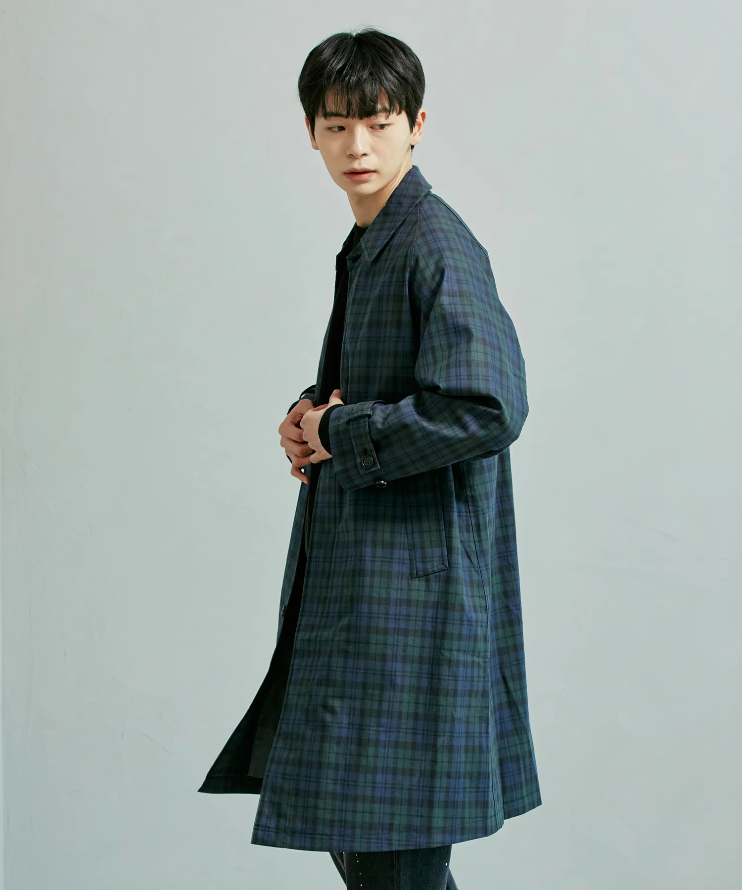 Oversized Balmacaan Coat
