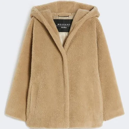 Weekend Max Mara Fluffy Wool Coat