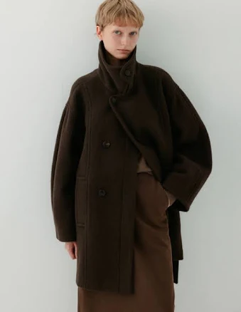RRACE Cloud Single Overfit Coat_BrownRRACE Cloud Single Overfit Coat_Brown
