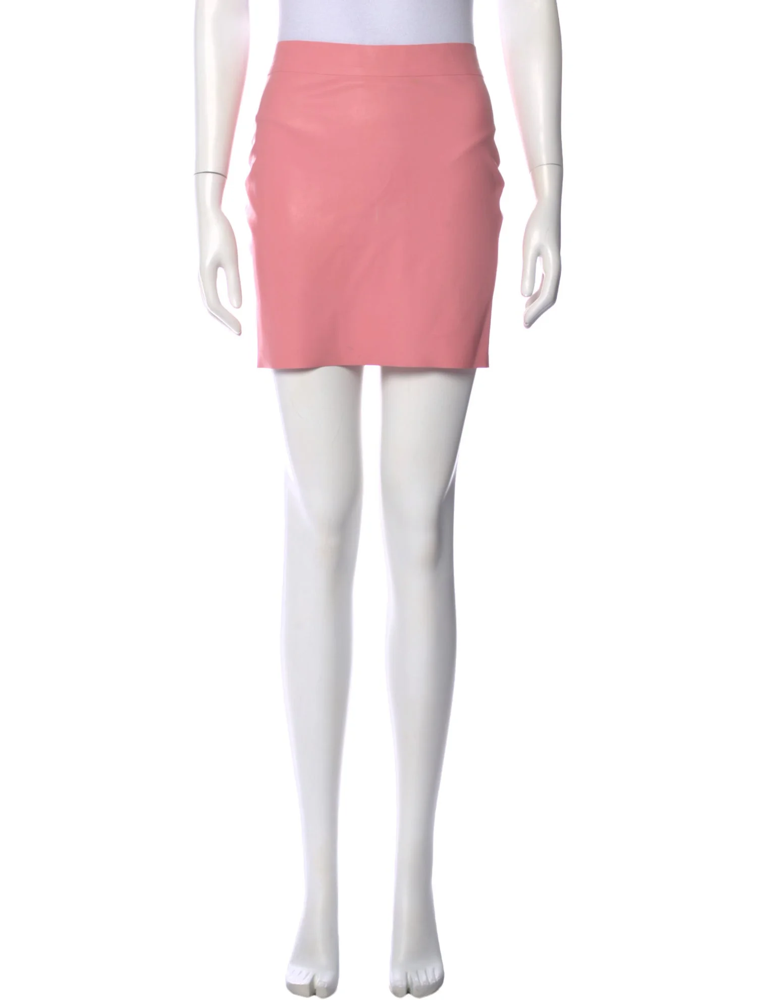 Latex Mini Skirt