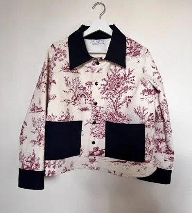 Handmade Upcycled Denim Chore Coat
