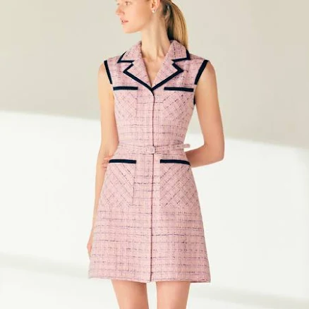 KAYLA Sleeveless Semi A-Line Dress