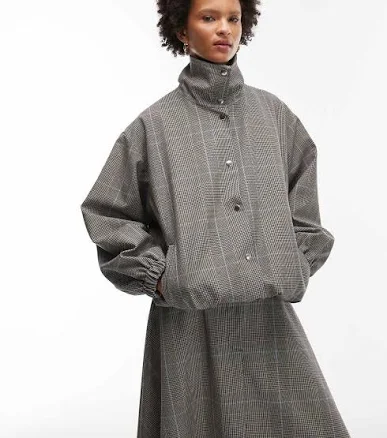 ASOS Design Tailored Funnel Neck Jacket