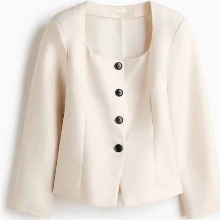 H&M Women's Square-neck Blazer