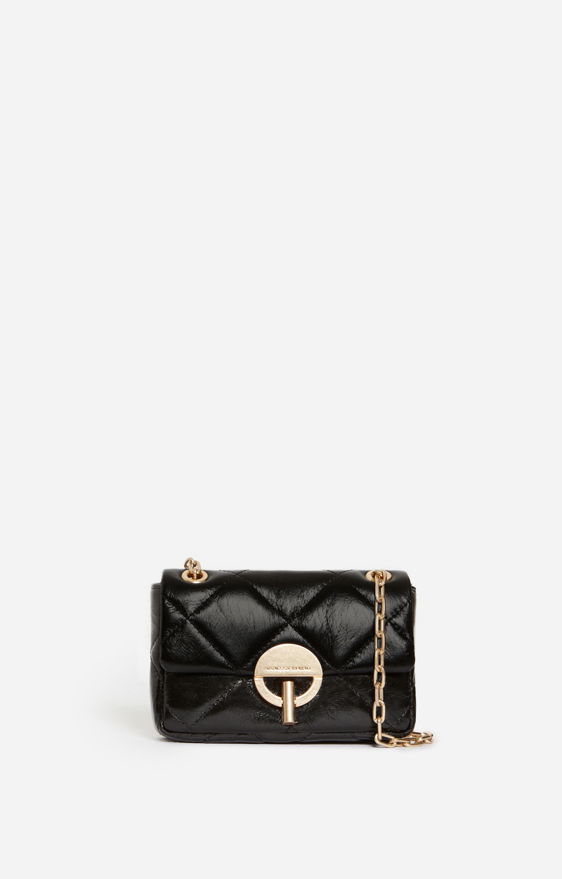 Small Leather Moon Bag