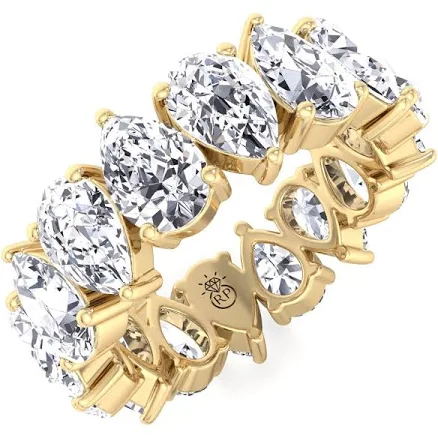 Eva Pear Shape Eternity BandEva Pear Shape Eternity Band