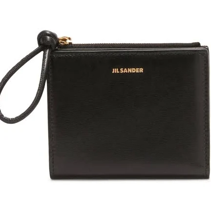 Jil Sander Bi-fold Leather Purse