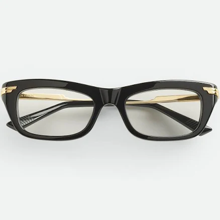 Bottega Veneta Classic Rectangular Eyeglasses