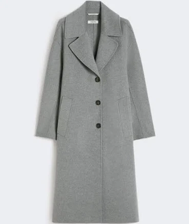 Max Mara Woman's Single-breasted Wool Coat
