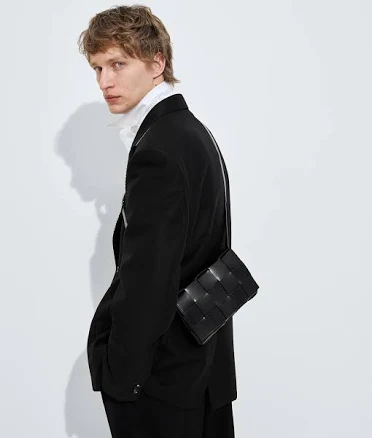 Man Bottega Veneta Cassette Crossbody Bag