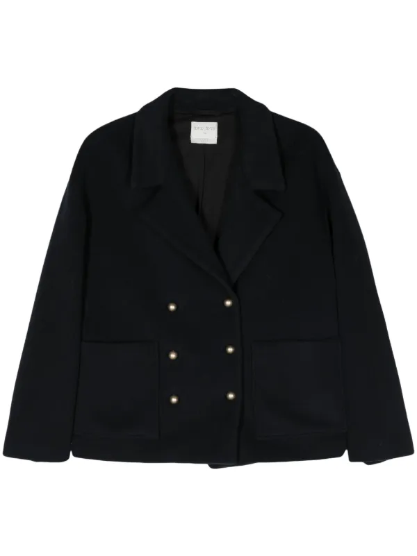 Double-breasted Wool-blend Jacket