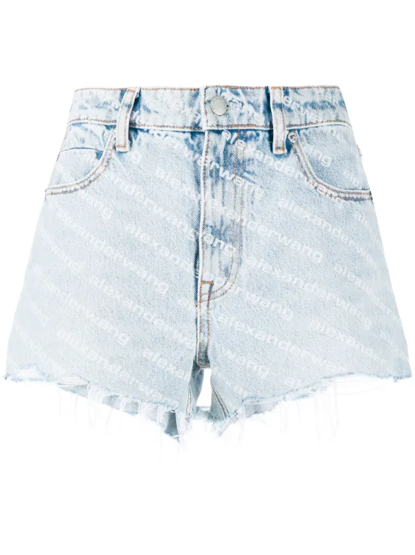 Bite High-waisted Denim Shorts