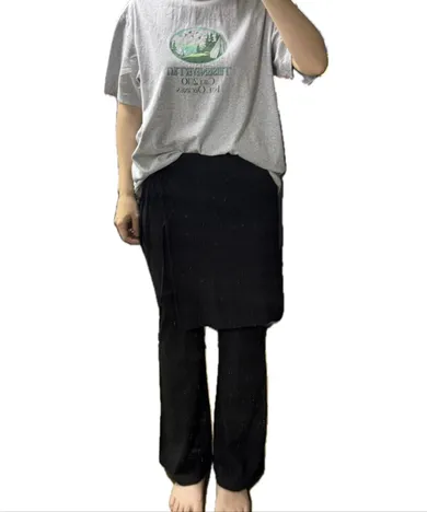 Soft Textured Jersey Pants