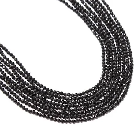 Spinel Round Silver Necklace