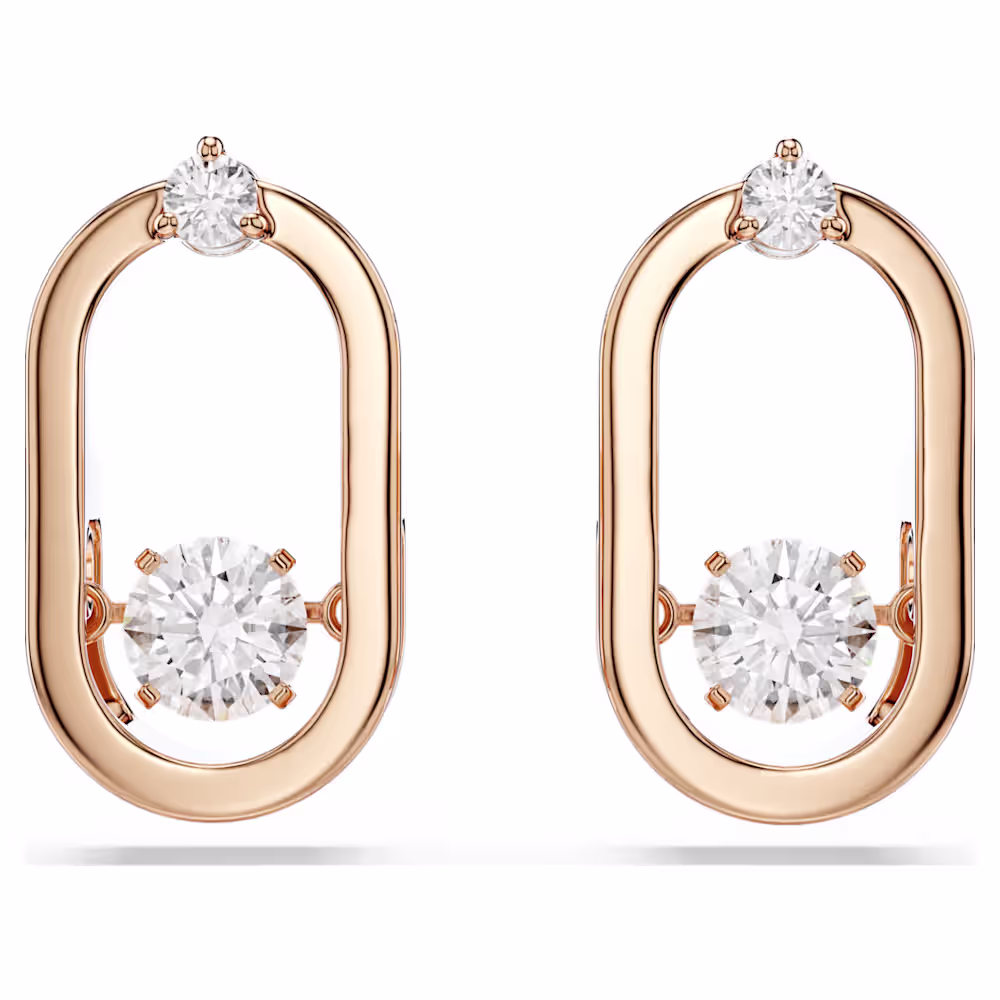 Oval Stud Earrings